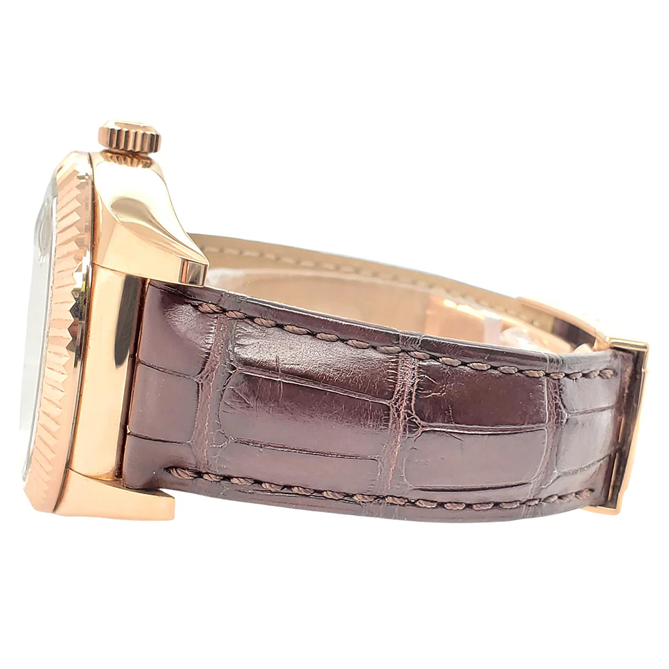 Rolex Sky-Dweller 42mm Everose Gold Watch - Chocolate Arabic Dial - 326135 - Image 4