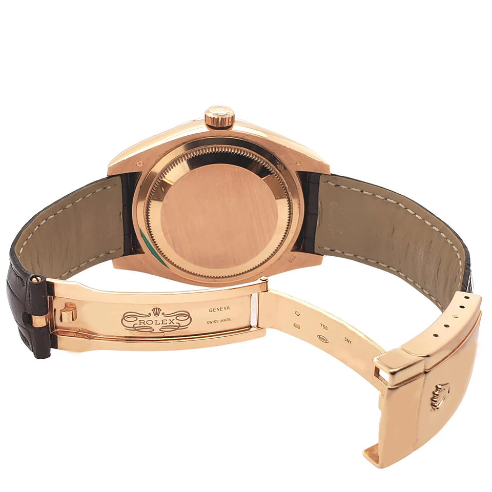 Rolex Sky-Dweller 42mm Everose Gold Watch - Chocolate Arabic Dial - 326135 - Image 5