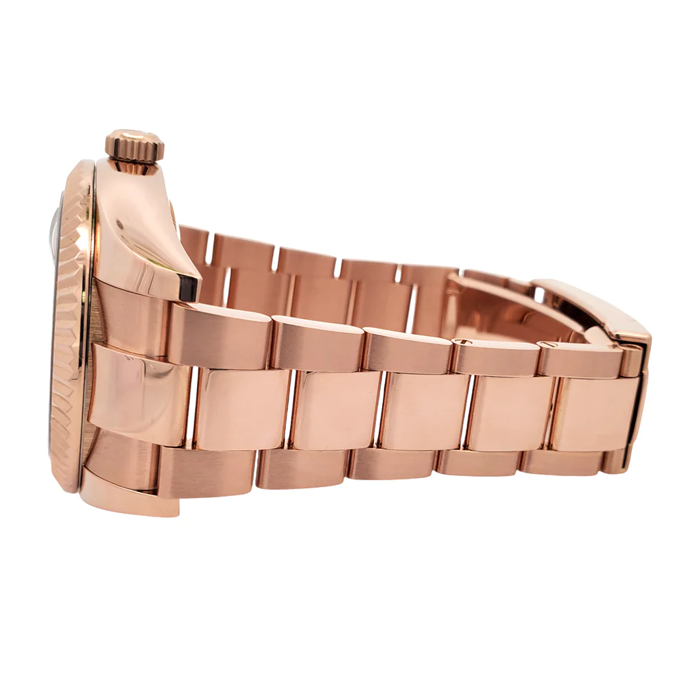 Rolex Sky-Dweller 42mm Sundust Roman Dial Rose Gold Watch 326935 Box Papers - Image 4