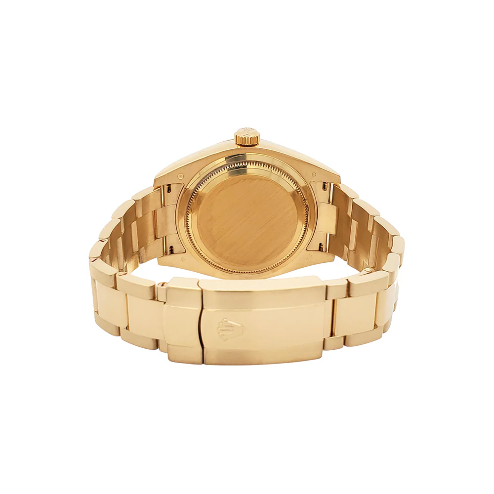 Rolex Sky-Dweller Yellow Gold 326938 Silver Sunray Roman Dial 42mm Oyster Watch - Image 6