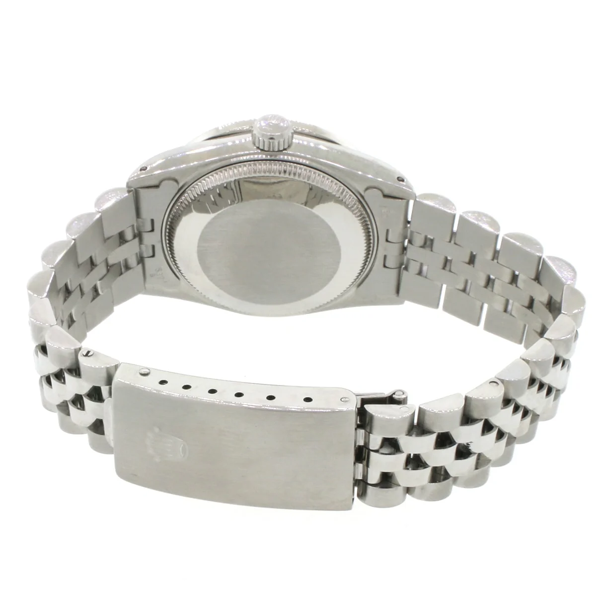 Rolex SS 31mm Factory Diamond Dial Automatic Jubilee Watch 68274 w/Custom Diamond Bezel - Image 6