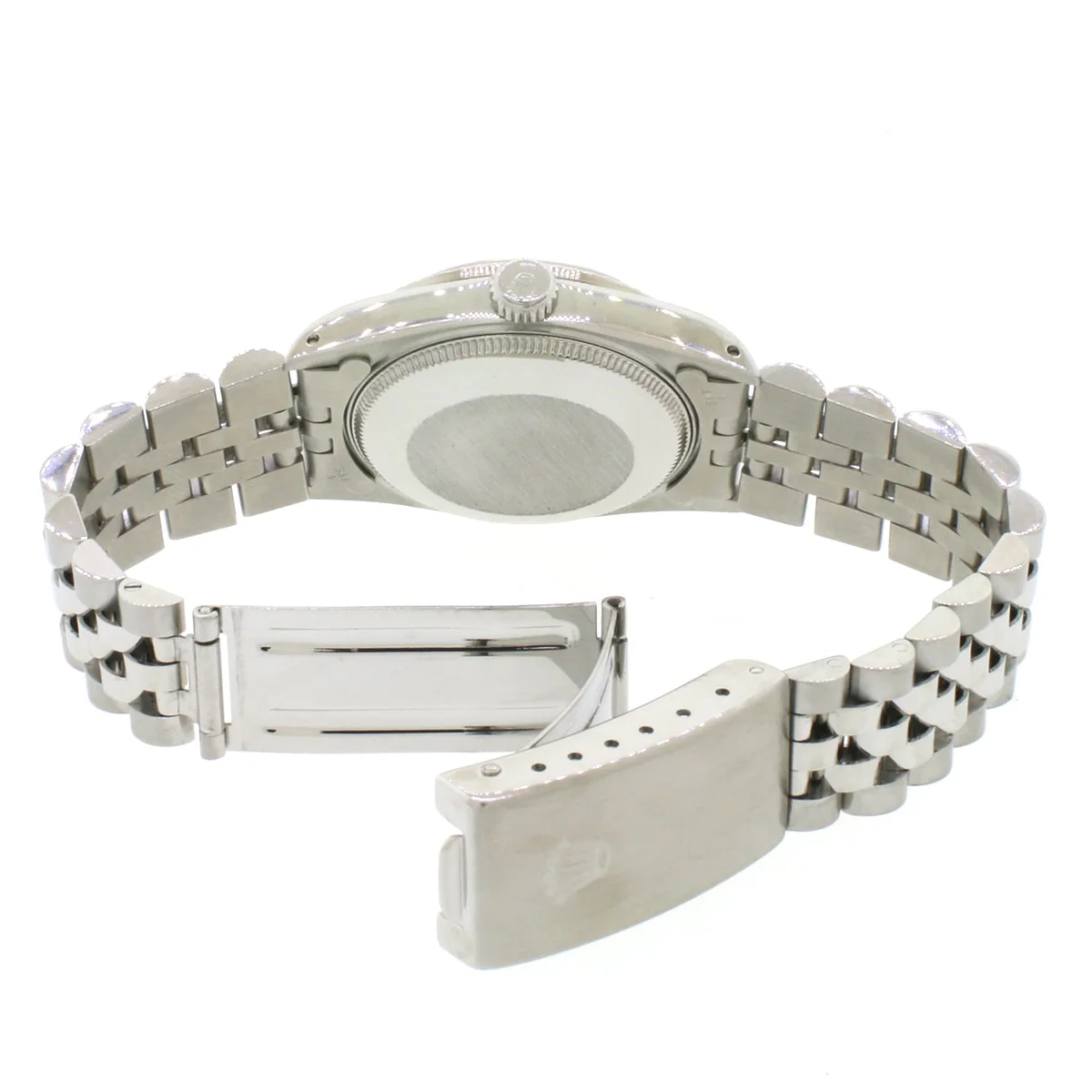 Rolex Datejust 31mm Midsize Diamond Dial 18K White Gold fluted bezel Automatic Jubilee Watch 68274 - Image 7