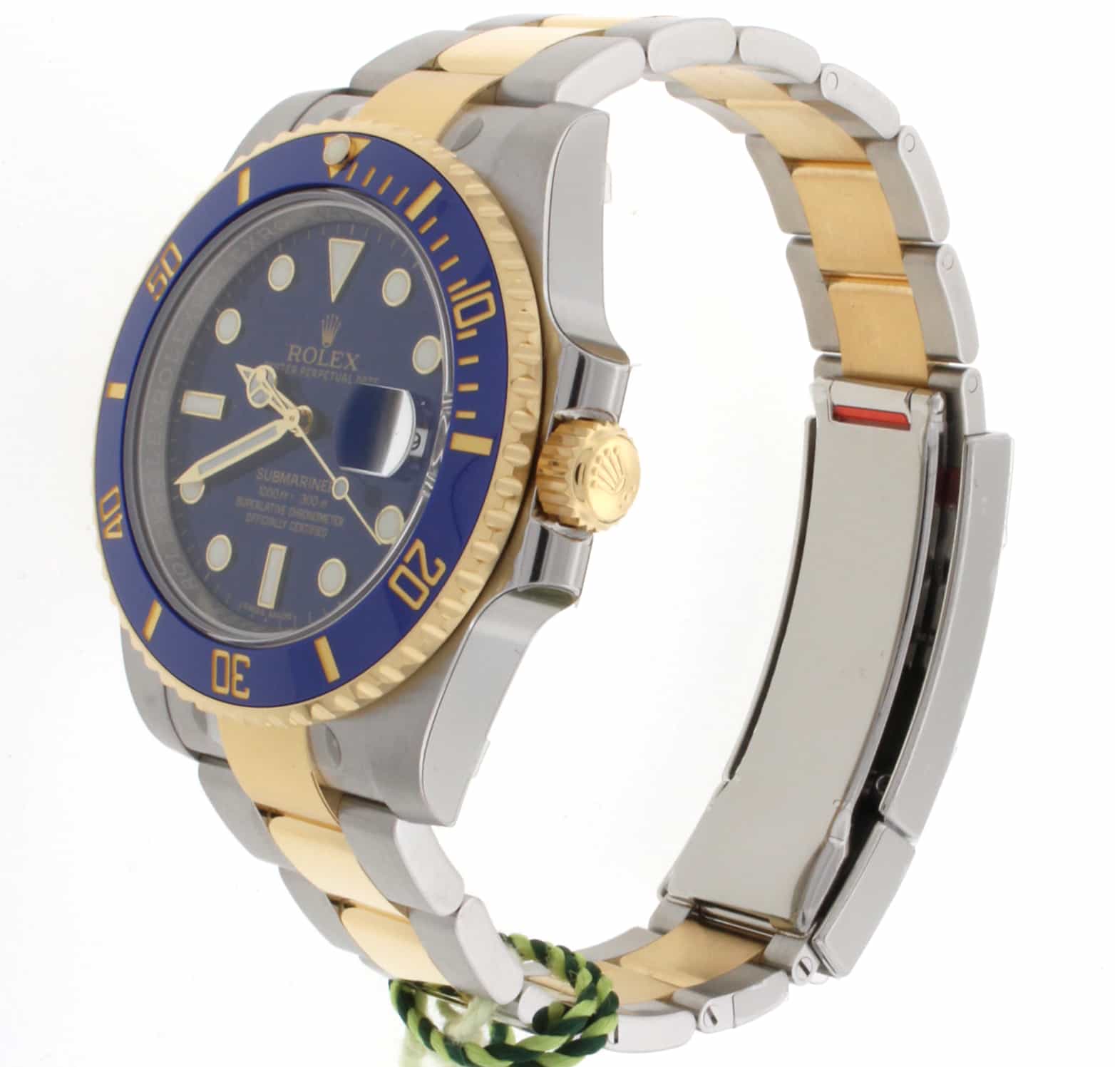 Rolex Submariner 18KT/SS Ceramic Blue Dial Watch 116613 - Image 5