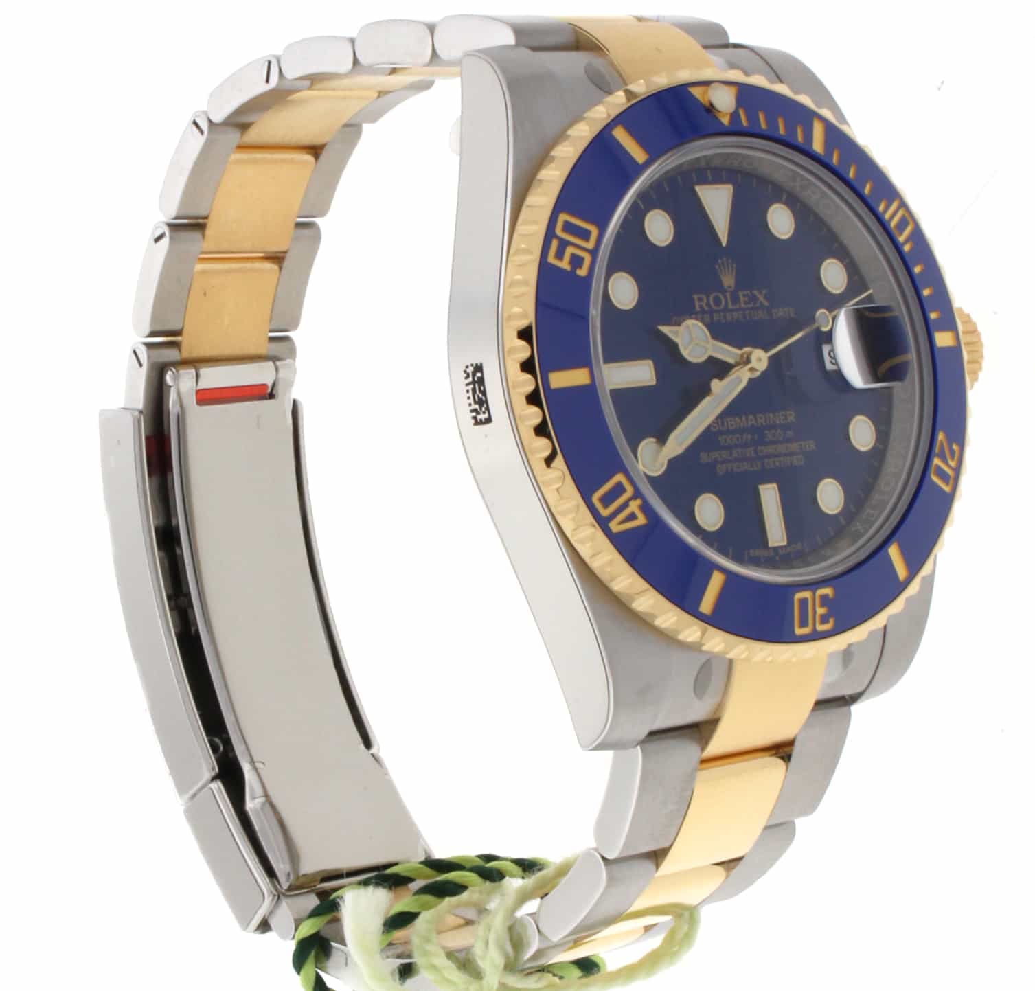 Rolex Submariner 18KT/SS Ceramic Blue Dial Watch 116613 - Image 6