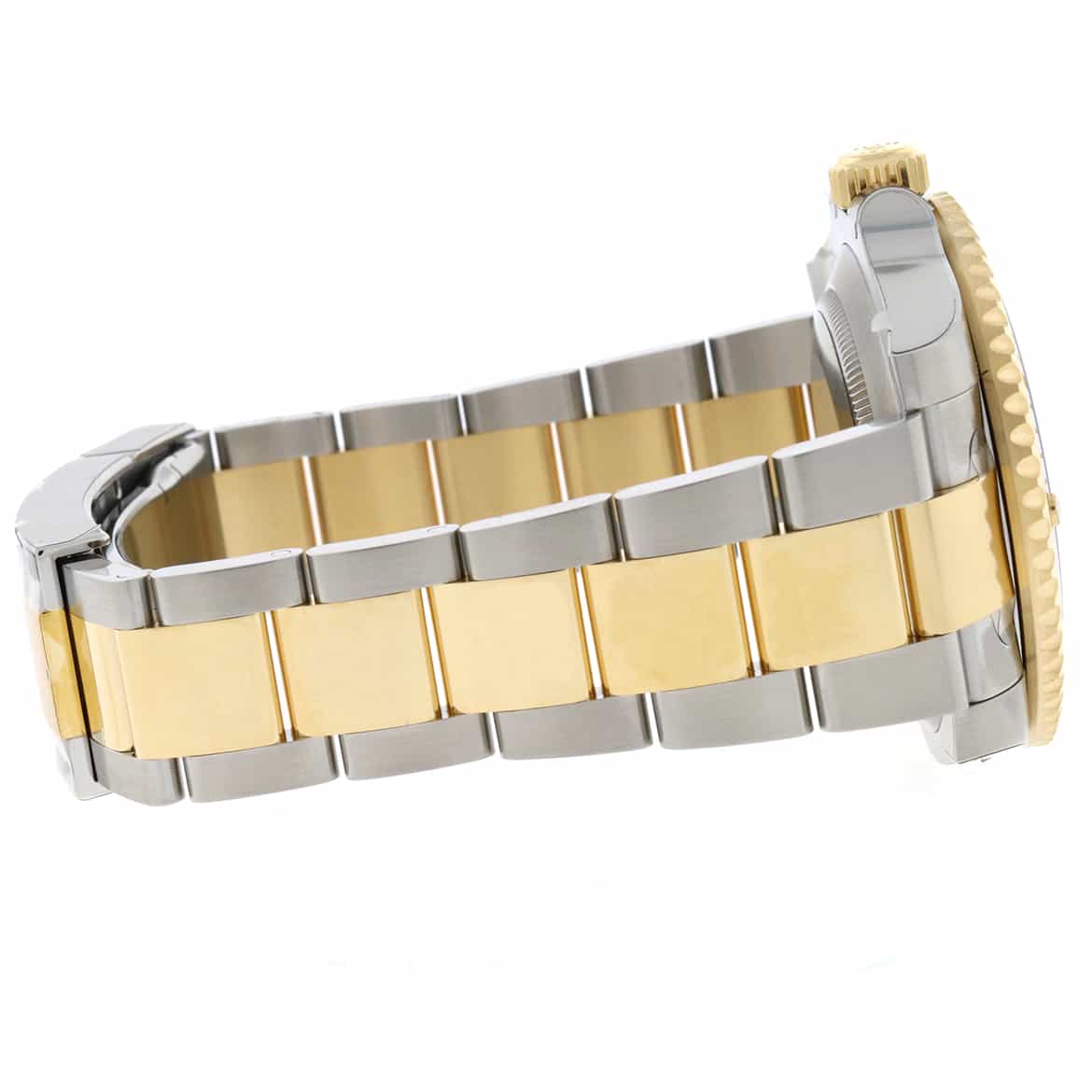 Rolex Submariner 2-Tone 18K Yellow Gold/Stainless Steel Black Ceramic Bezel Automatic Mens Oyster Watch 116613 Box & Papers - Image 5