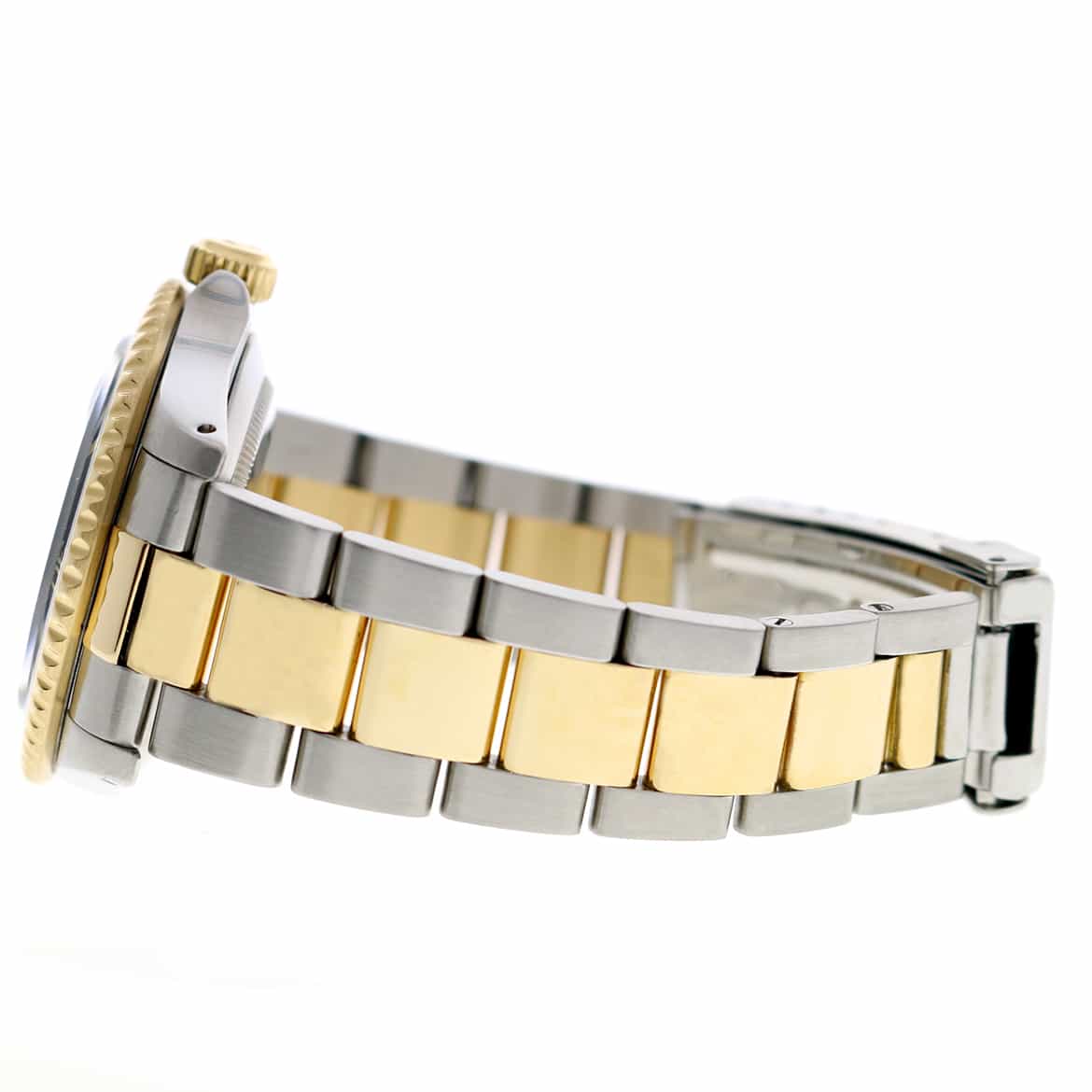 Rolex Submariner 2-Tone 18K Yellow Gold/Stainless Steel Black Dial 40MM Automatic Mens Oyster Watch 16613 - Image 6