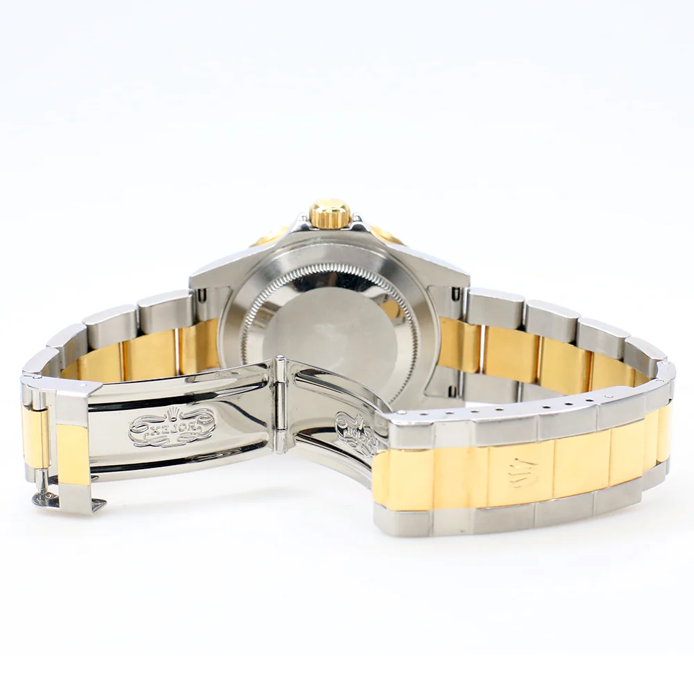 Rolex Submariner 40mm 2-Tone Yellow Gold/Steel Watch with Factory Diamond Dial 16613T - Image 8