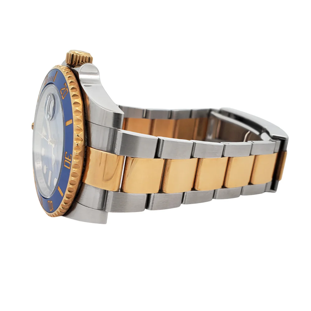 Rolex Submariner 40mm Blue Dial 2-Tone Yellow Gold/Steel Watch 116613LB Box Papers - Image 4