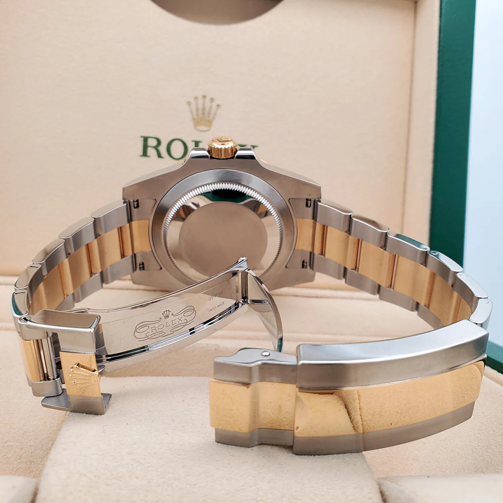Rolex Submariner 40mm Blue Dial 2-Tone Yellow Gold/Steel Watch 116613LB Box Papers - Image 7