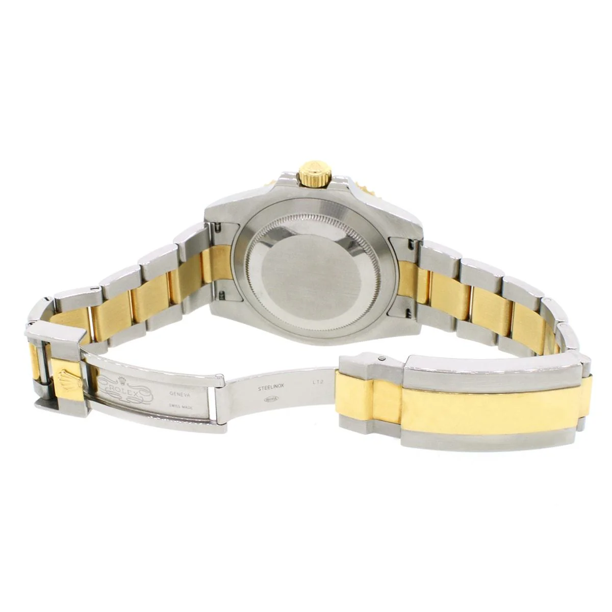Rolex Submariner 40MM Gold/Steel Ceramic Bezel Black Dial Watch Box&Papers 116613 - Image 8