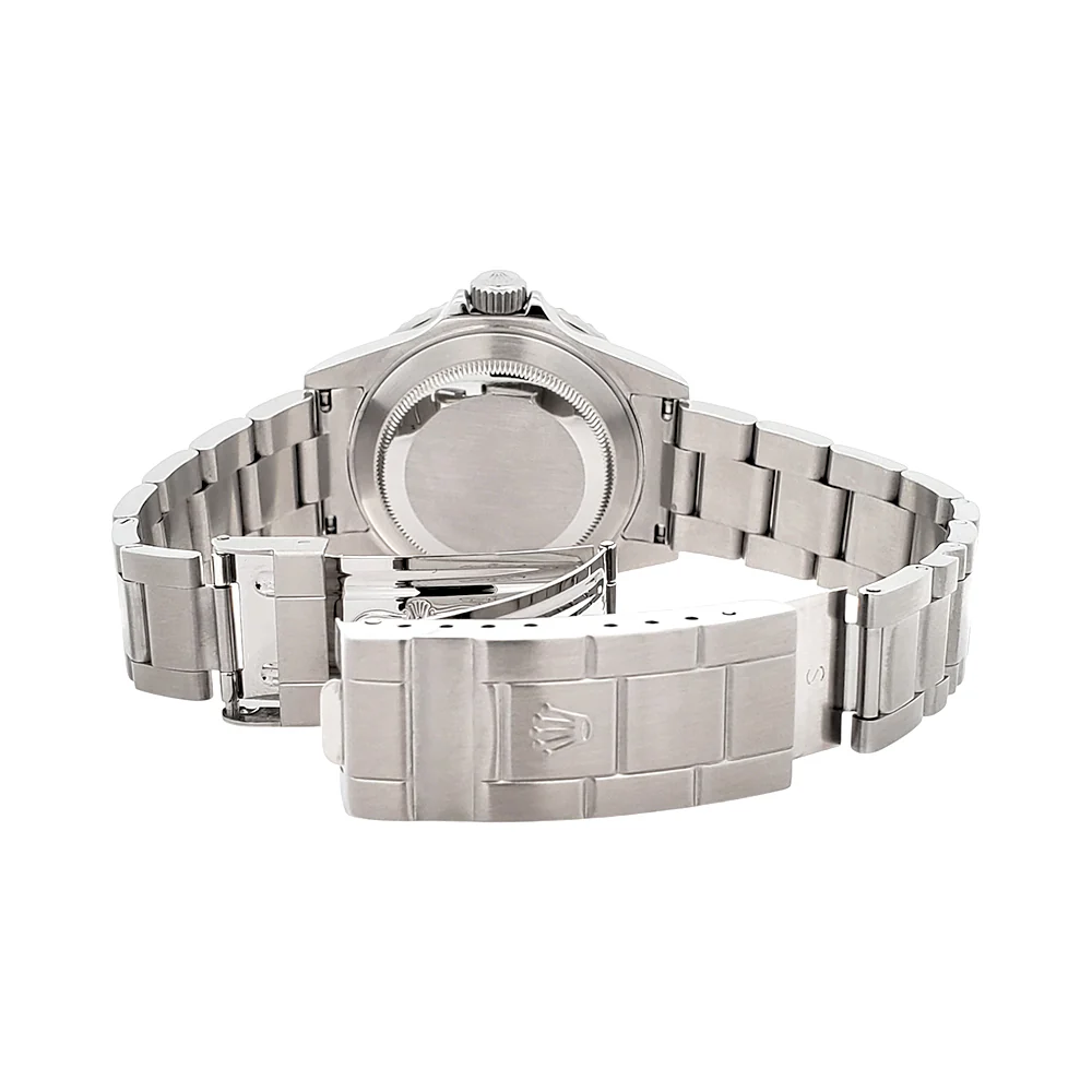 Rolex Submariner Date 16610 40mm Engraved Rehaut Steel Watch Box Papers - Image 7