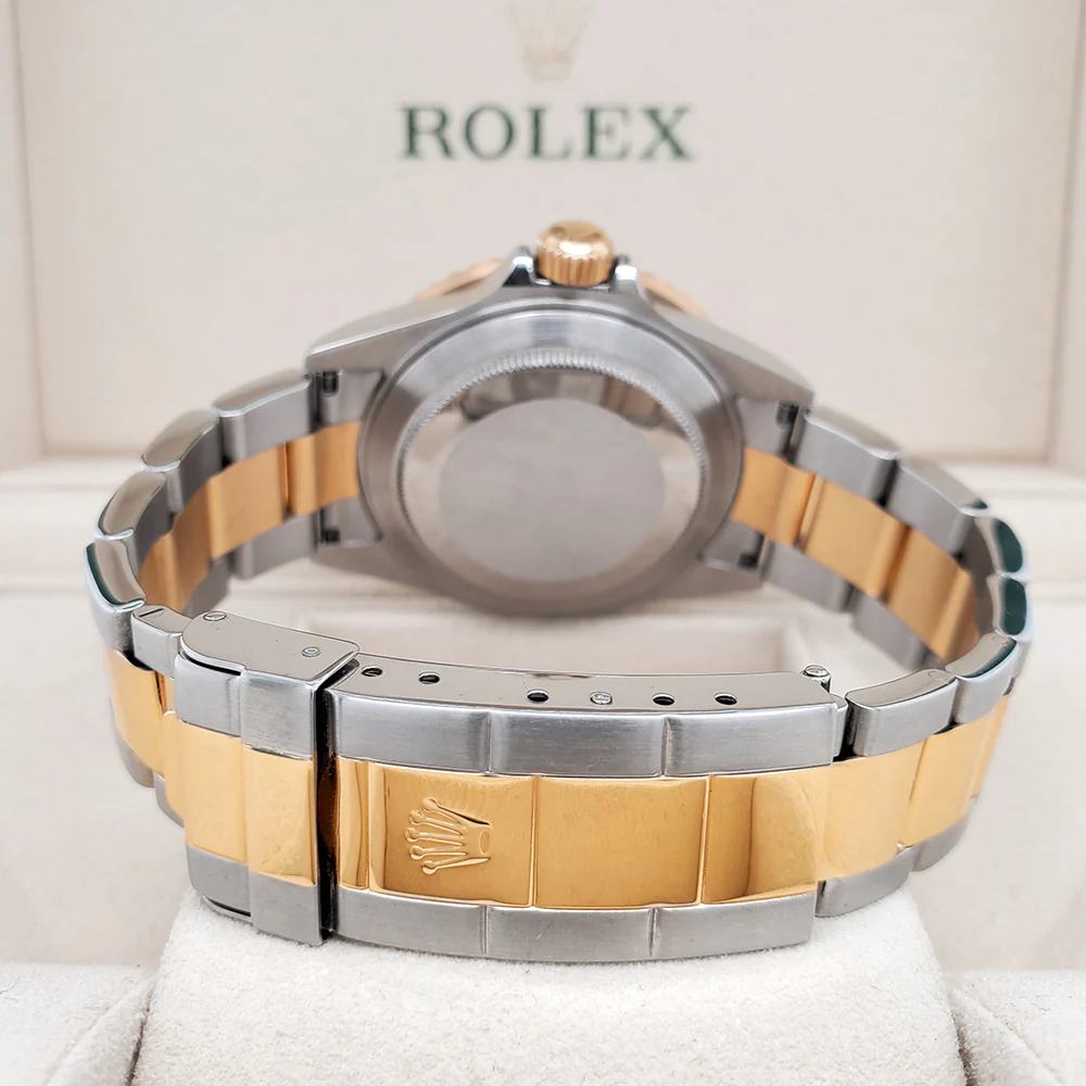 Rolex Submariner Date 16613 40mm Blue Dial Yellow Gold/Steel Watch Box Papers - Image 4