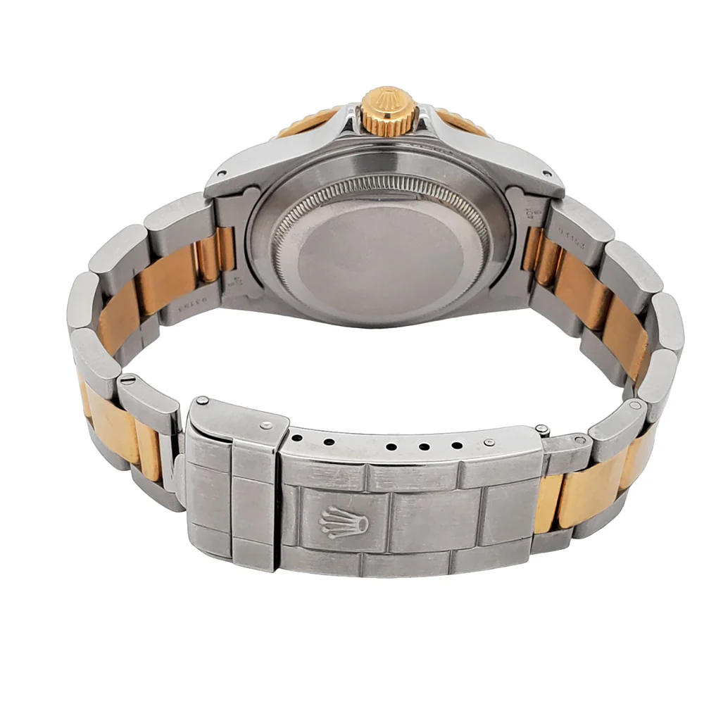 Rolex Submariner Date 40mm 16613 Yellow Gold/Steel Black Dial Watch Box Papers - Image 5