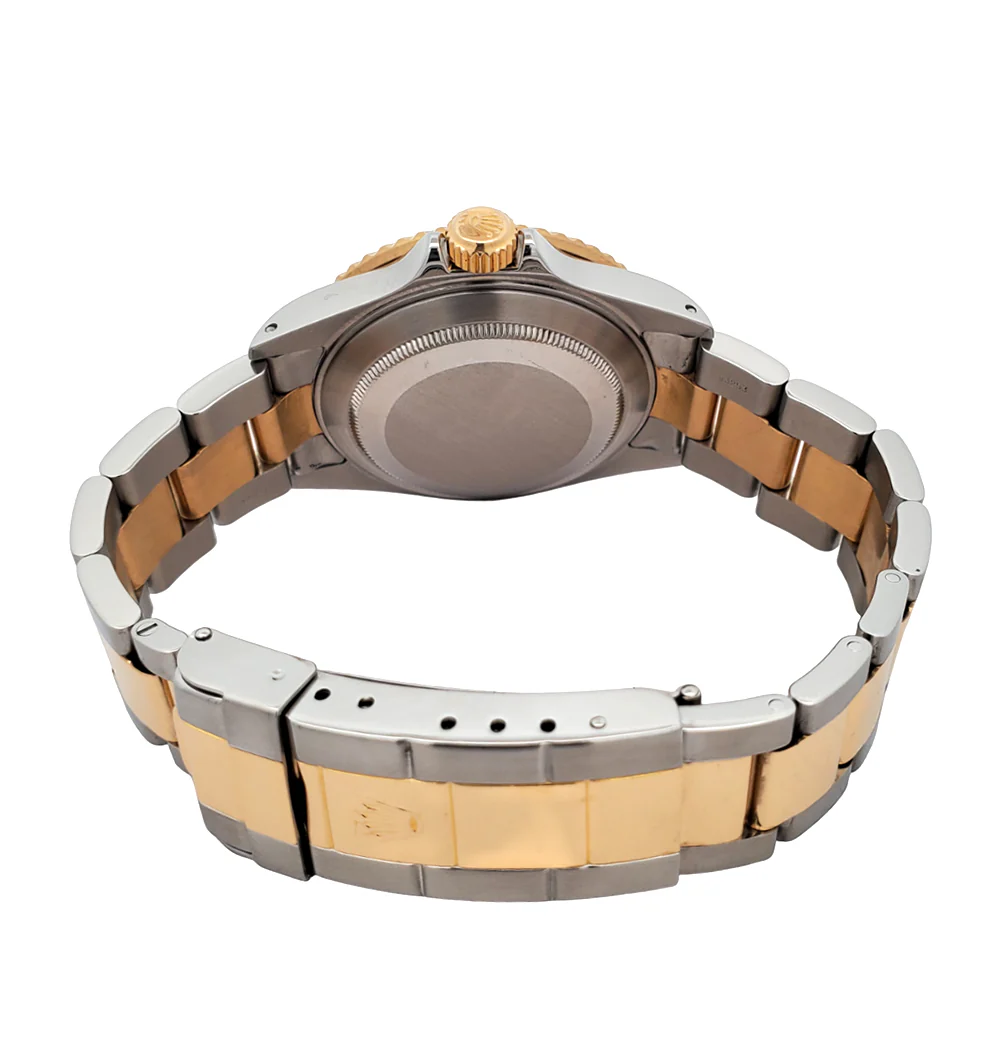 Rolex Submariner Date 40mm Black 16613 2-tone Yellow Gold/Steel Oyster Watch - Image 5
