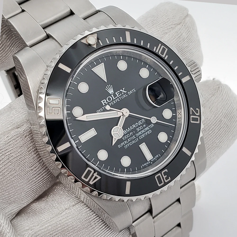 Rolex Submariner Date 40mm Black Dial Stainless Steel Watch 116610LN Box Papers - Image 2