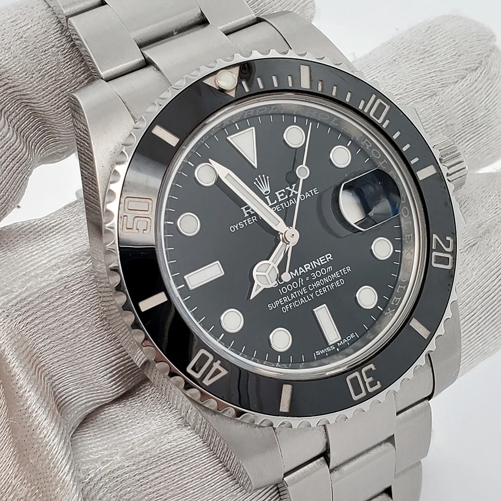Rolex Submariner Date 40mm Black Dial Stainless Steel Watch 116610LN Box Papers - Image 2