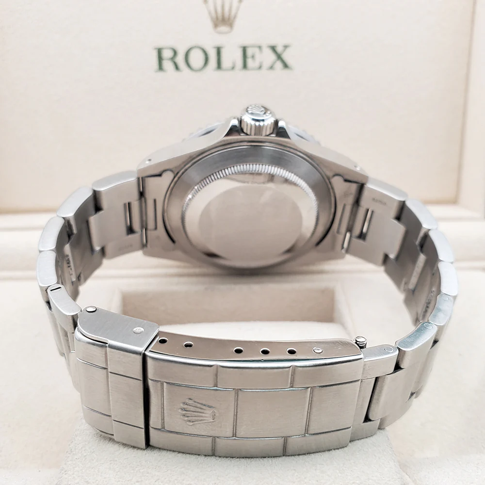 Rolex Submariner Date 40mm Black Dial Stainless Steel Watch 16610 Box Papers - Image 5