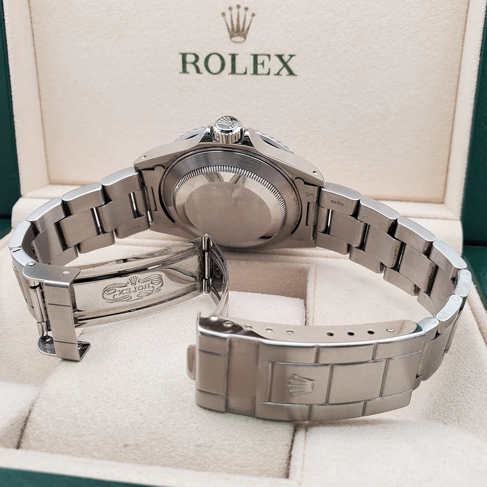 Rolex Submariner Date 40mm Black Dial Stainless Steel Watch 16610 Box Papers - Image 6