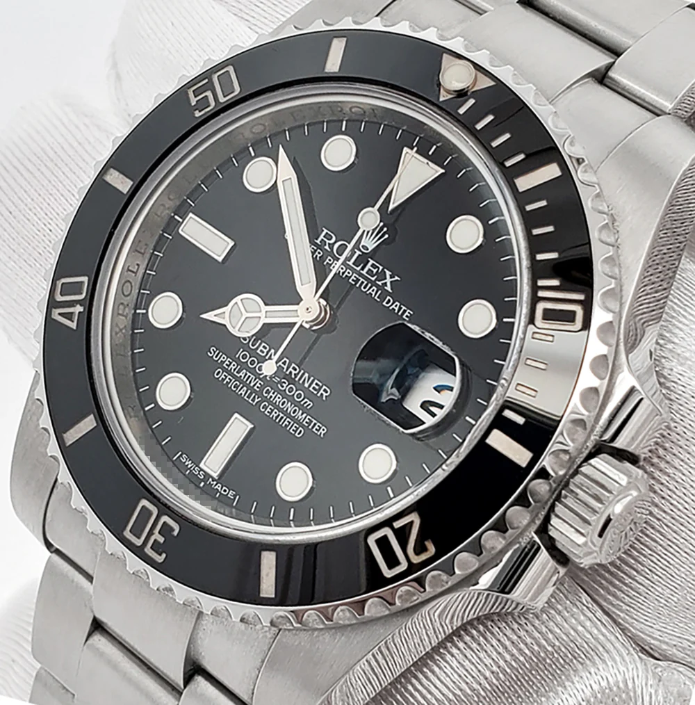 Rolex Submariner Date 40mm Black Dial Steel Watch 116610LN Box Papers - Image 2