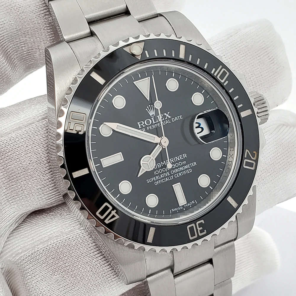 Rolex Submariner Date 40mm Black Dial Steel Watch 116610LN Box Papers - Image 3