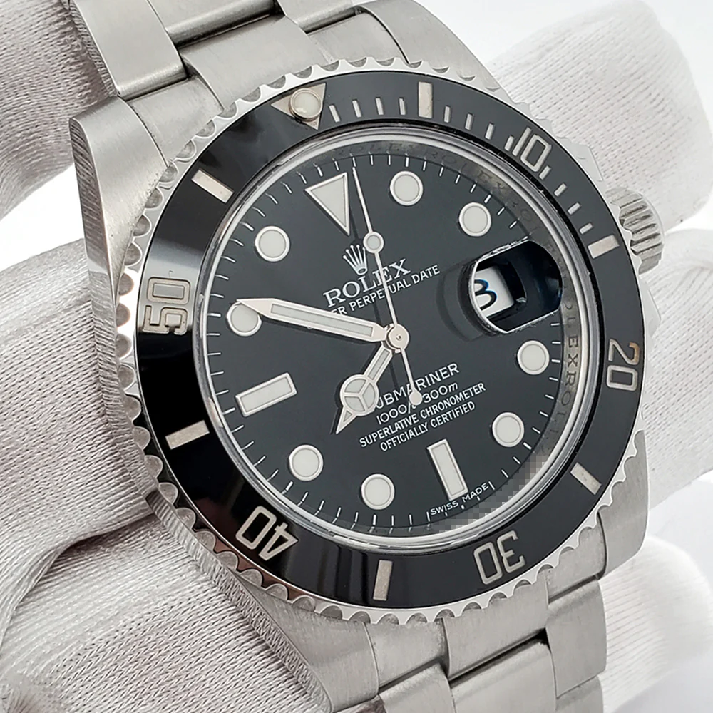 Rolex Submariner Date 40mm Black Dial Steel Watch 116610LN Box Papers - Image 3
