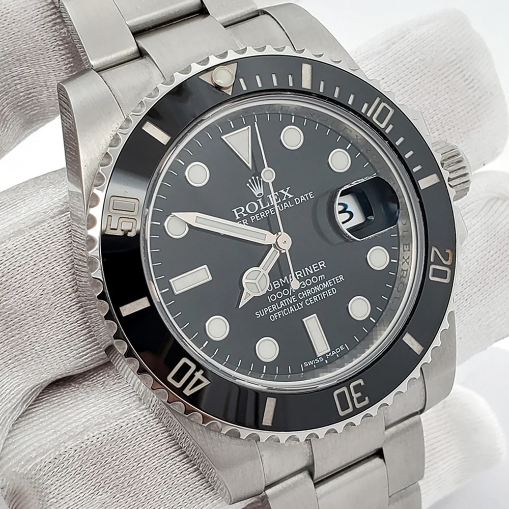 Rolex Submariner Date 40mm Black Dial Steel Watch 116610LN Box Papers - Image 3