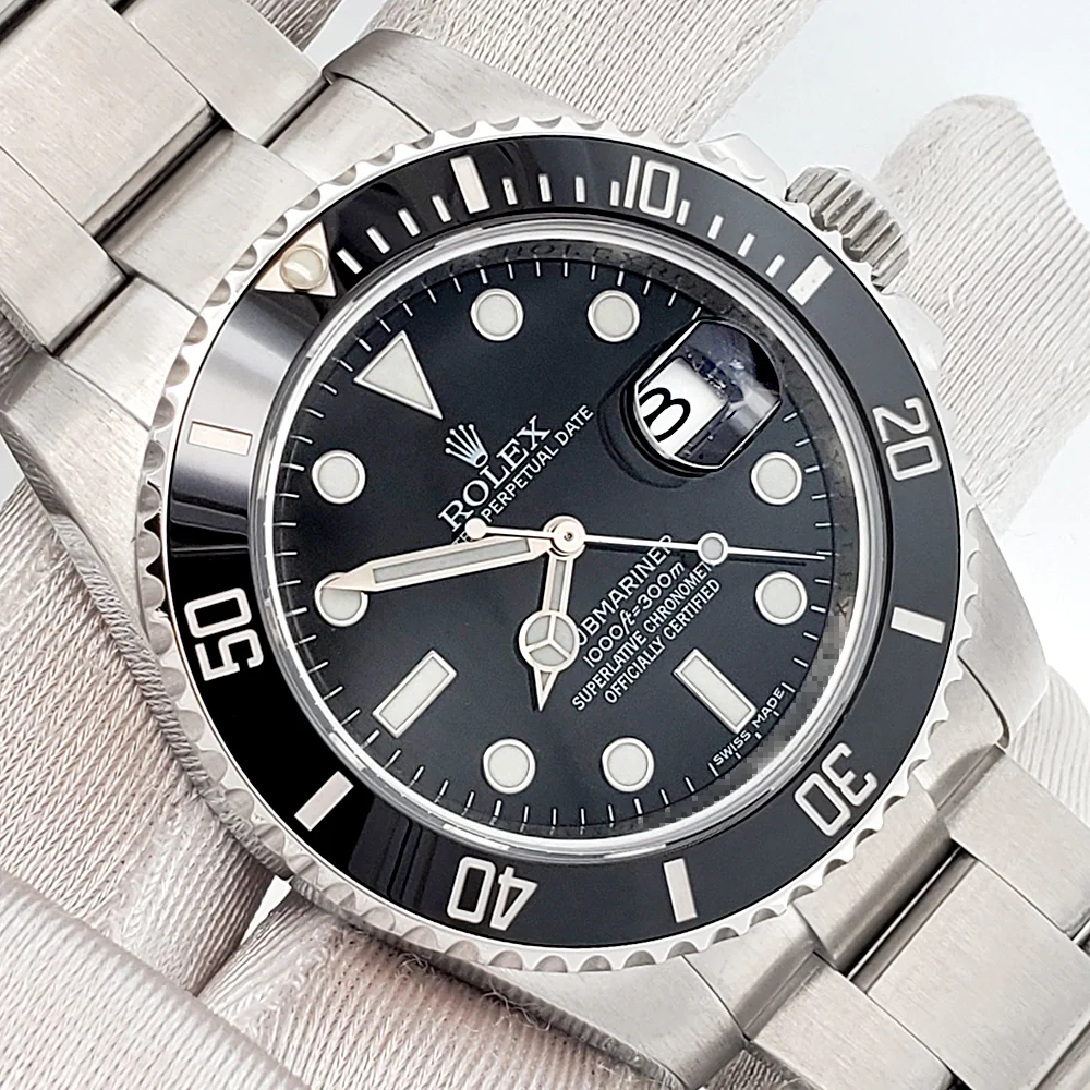 Rolex Submariner Date 40mm Black Dial Steel Watch 116610LN Box Papers - Image 2
