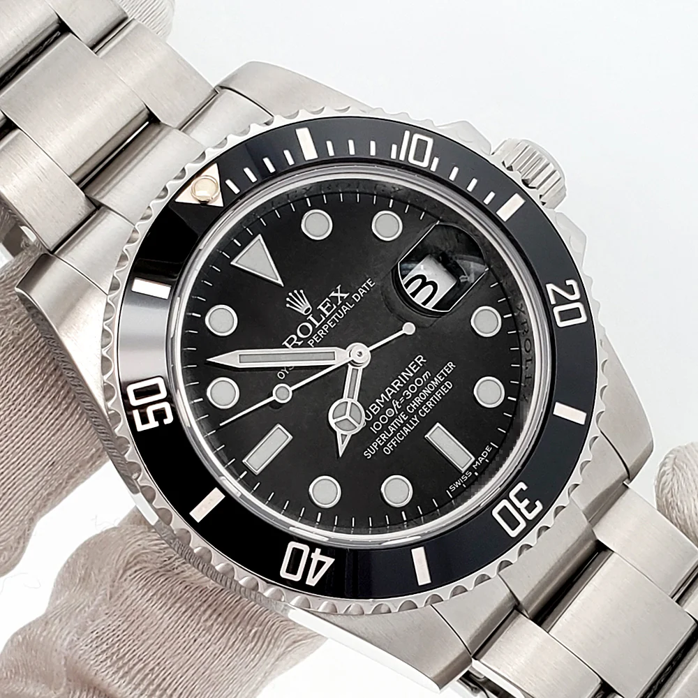 Rolex Submariner Date 40mm Black Dial Steel Watch 116610LN Box Papers - Image 2