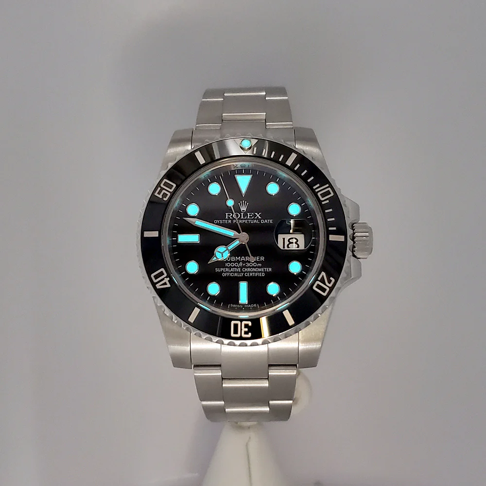 Rolex Submariner Date 40mm Black Dial Steel Watch 116610LN Box Papers - Image 8