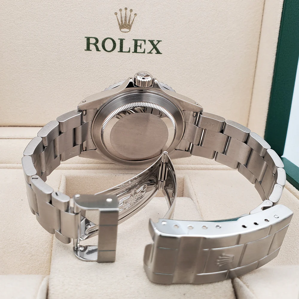 Rolex Submariner Date 40mm Black Dial Steel Watch 16610 Box Papers - Image 6