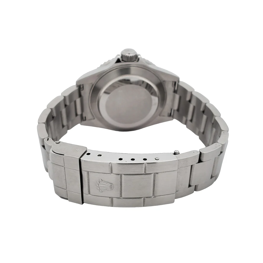 Rolex Submariner Date 40mm Black Dial Steel Watch 16610 Serviced By Rolex in 2021 Box Papers - Image 5