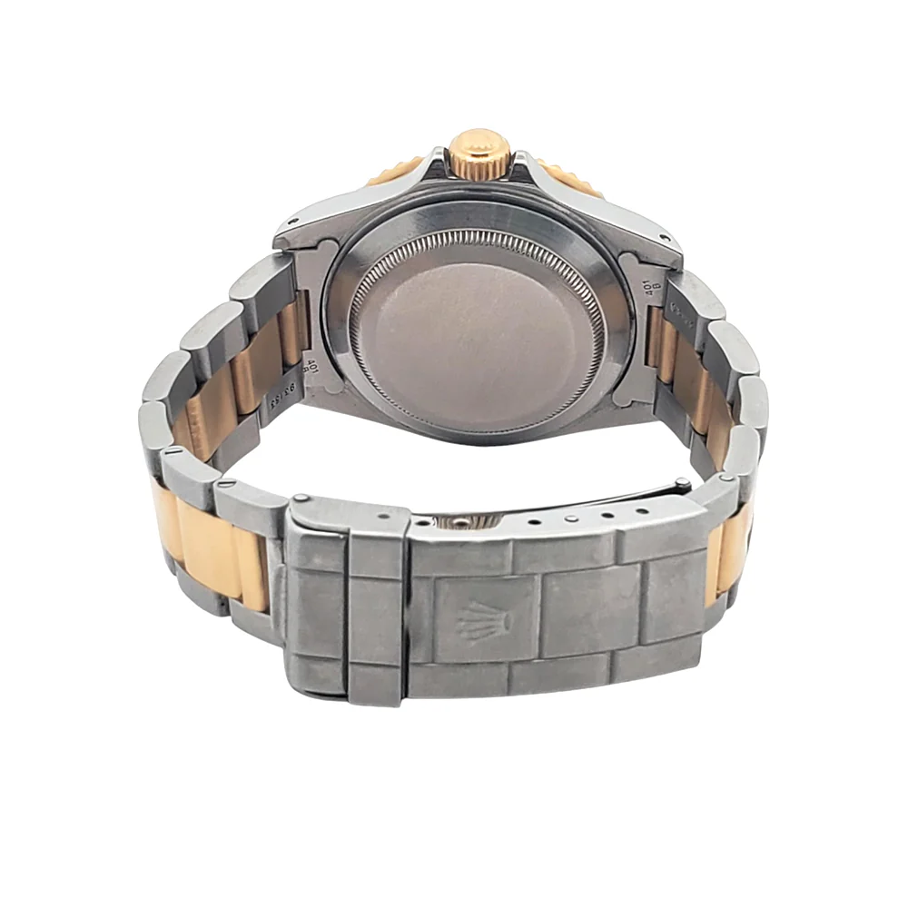 Rolex Submariner Date 40mm Blue Dial/Bezel 2-Tone Yellow Gold/Steel Watch 16613 - Image 5