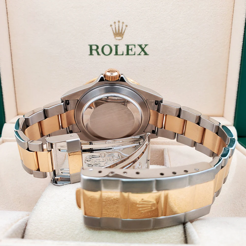 Rolex Submariner Date 40mm Blue Dial Yellow Gold/Stainless Steel Watch 16613 - Image 6