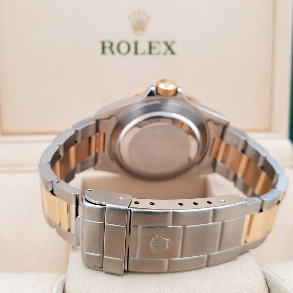 Rolex Submariner Date 40mm Blue Dial Yellow Gold/Stainless Steel Watch 16613 Box Papers - Image 6