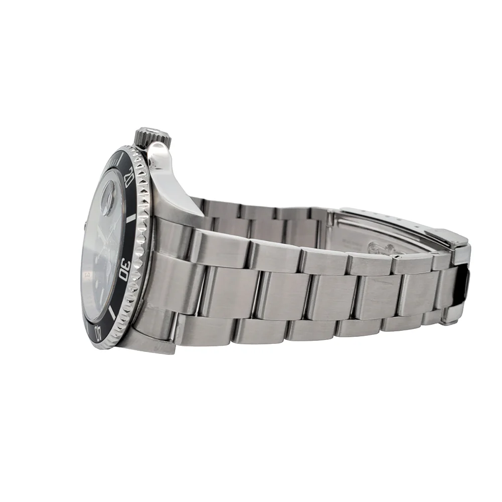 2009 Rolex Submariner Date 40mm Engraved Rehaut Steel Watch 16610 Box Papers - Image 4