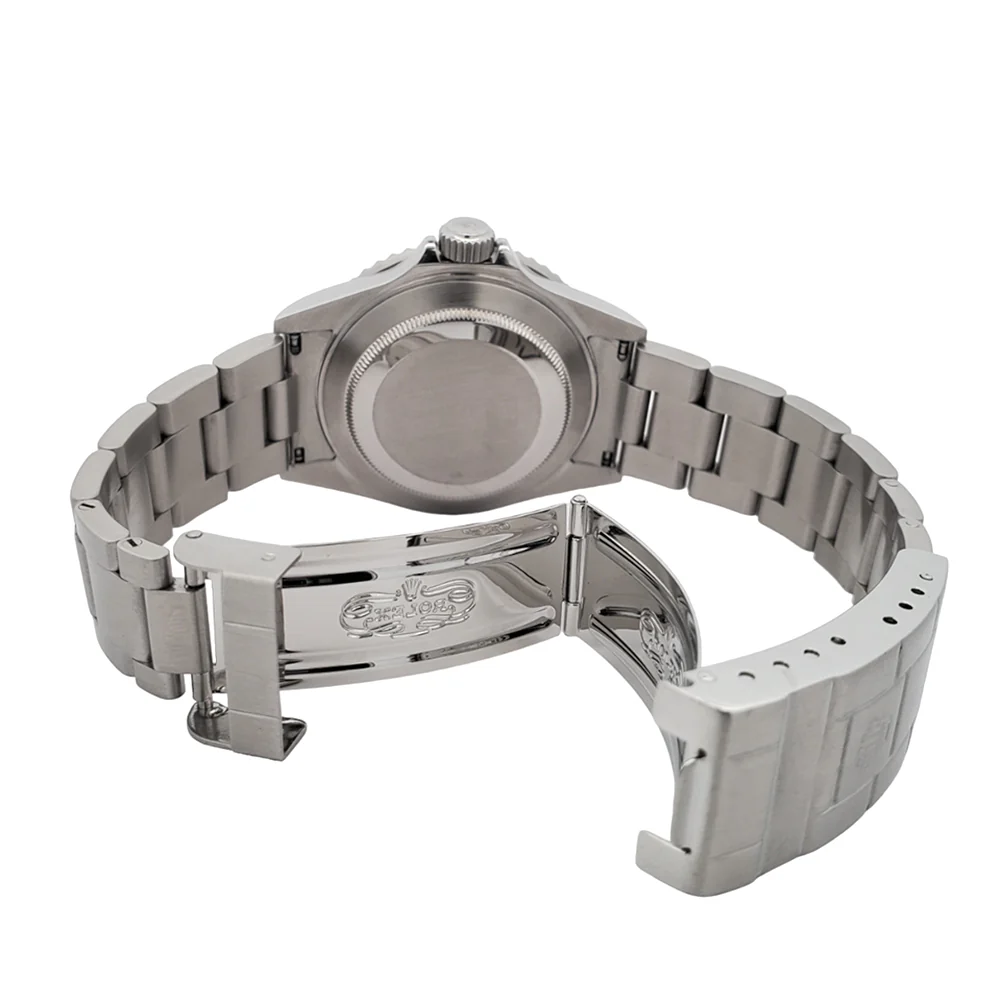 2009 Rolex Submariner Date 40mm Engraved Rehaut Steel Watch 16610 Box Papers - Image 6