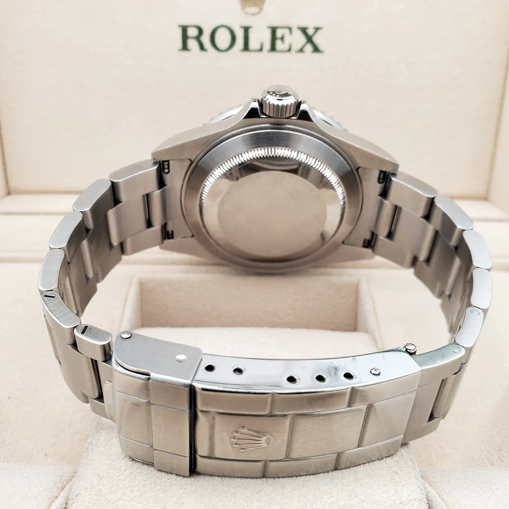 Rolex Submariner Date 40mm "Kermit" Black Green Bezel Steel Watch 16610LV Box Papers - Image 5