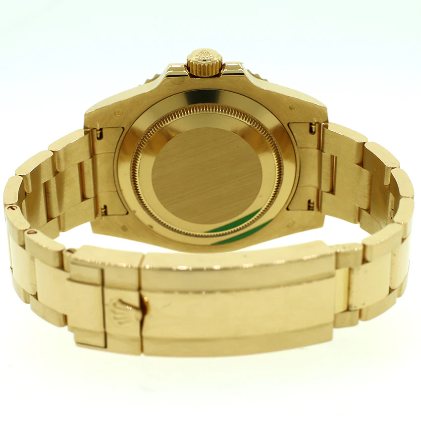 Rolex Submariner Date 40mm Yellow Gold Blue Ceramic Bezel/Dial Watch 116618 - Image 5