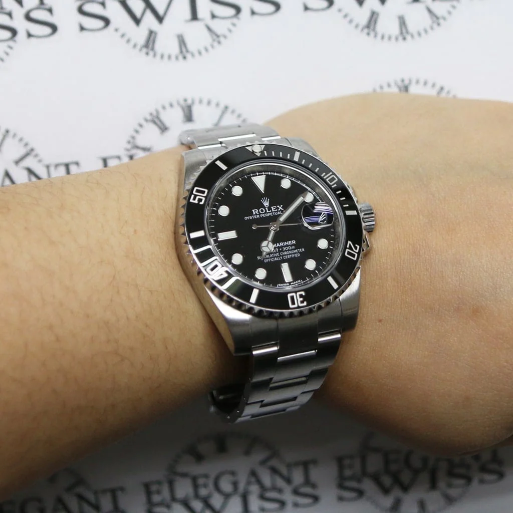 Rolex Submariner Date Ceramic Bezel Black Dial 40MM Automatic Stainless Steel Mens Oyster Watch 116610 - Image 2