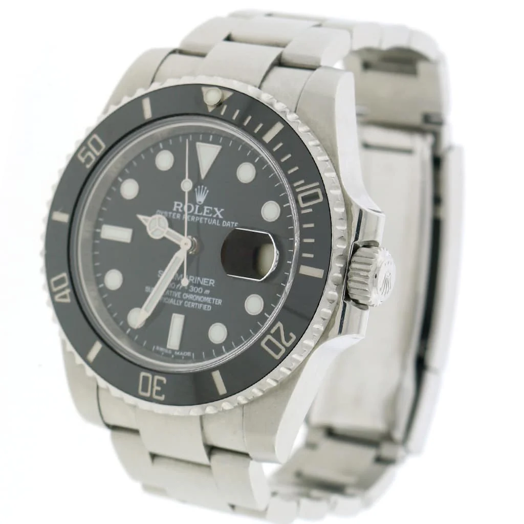 Rolex Submariner Date Ceramic Bezel Black Dial 40MM Automatic Stainless Steel Mens Oyster Watch 116610 - Image 5