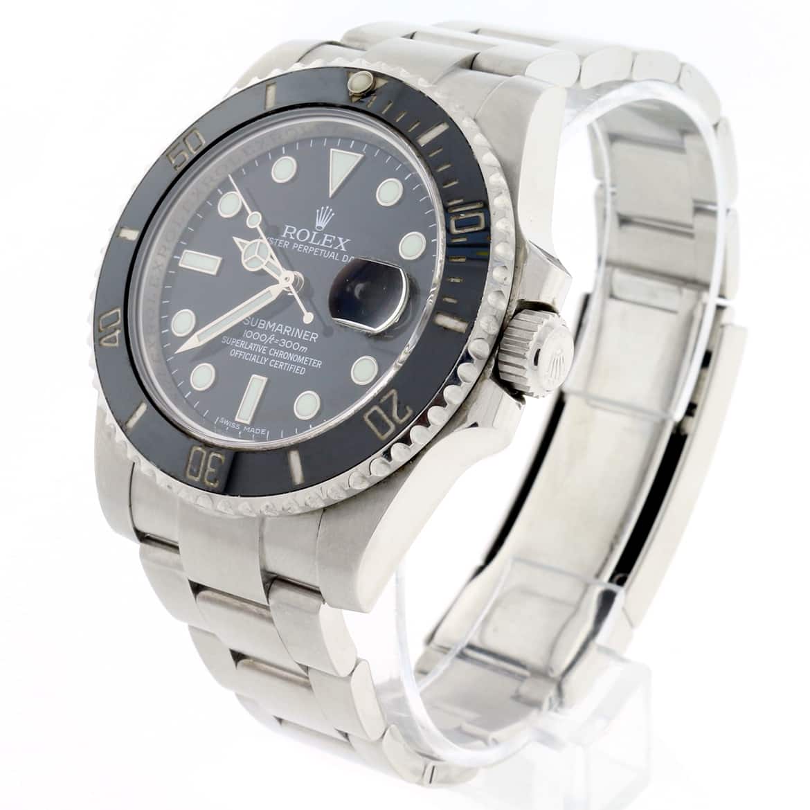 Rolex Submariner Date Ceramic Bezel Black Dial 40MM Automatic Stainless Steel Mens Watch 116610 Box&Papers - Image 3