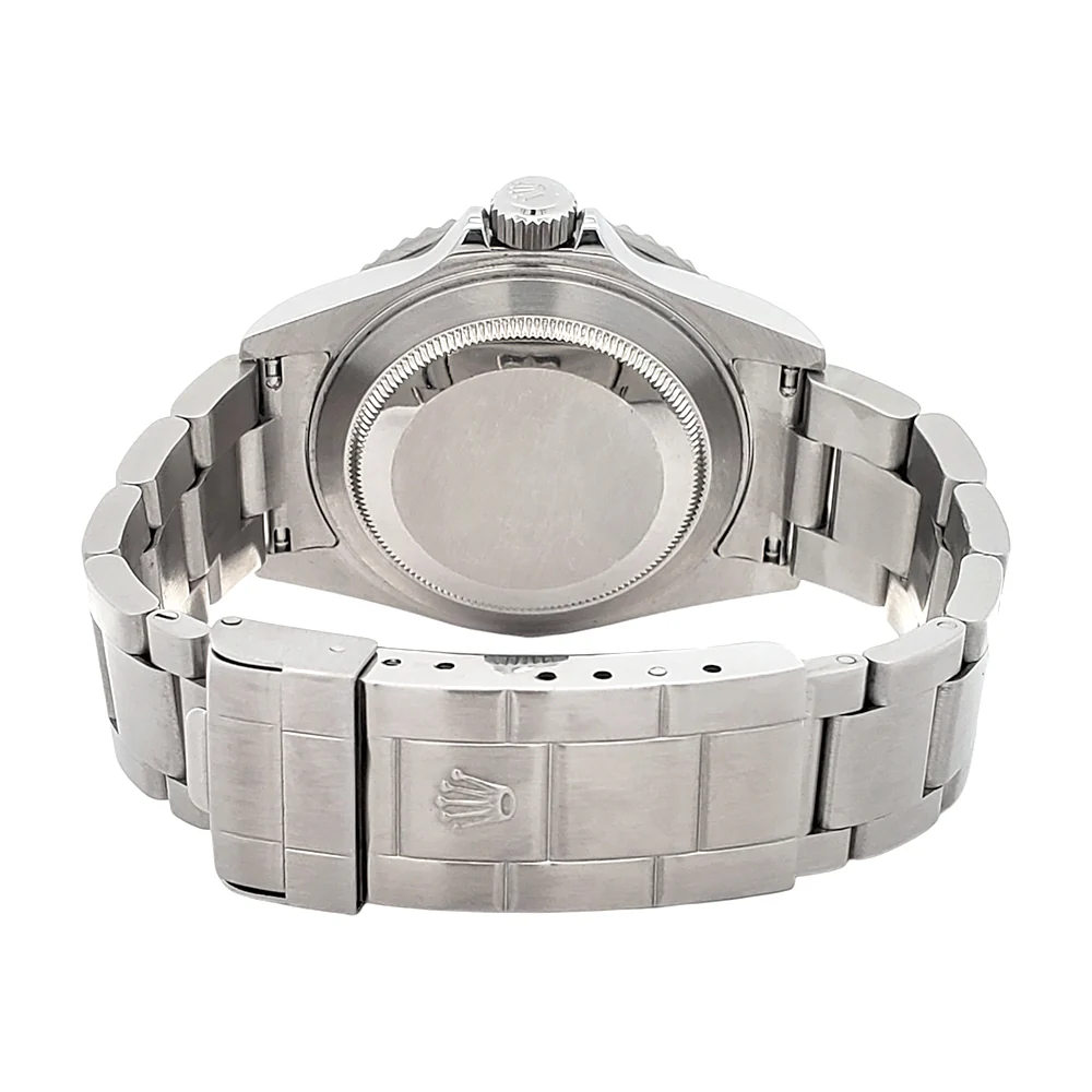 Rolex Submariner Date Engraved Rehaut 40mm Steel Oyster Watch 16610 Box Papers - Image 6