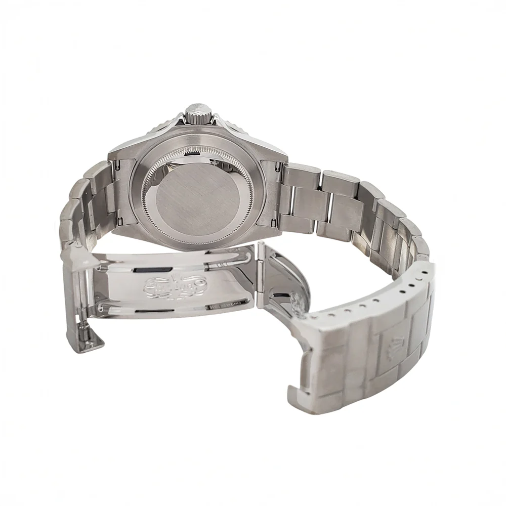 Rolex Submariner Date Engraved Rehaut 40mm Steel Oyster Watch 16610 Box/Papers/Tag - Image 8