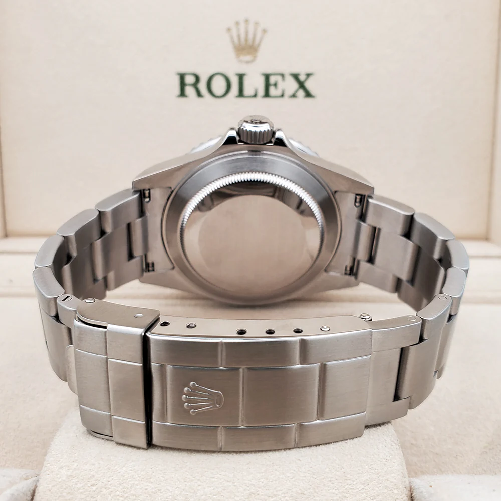 Rolex Submariner Date "Kermit" Black Green Bezel Steel 40mm Watch 16610LV Box Papers - Image 5