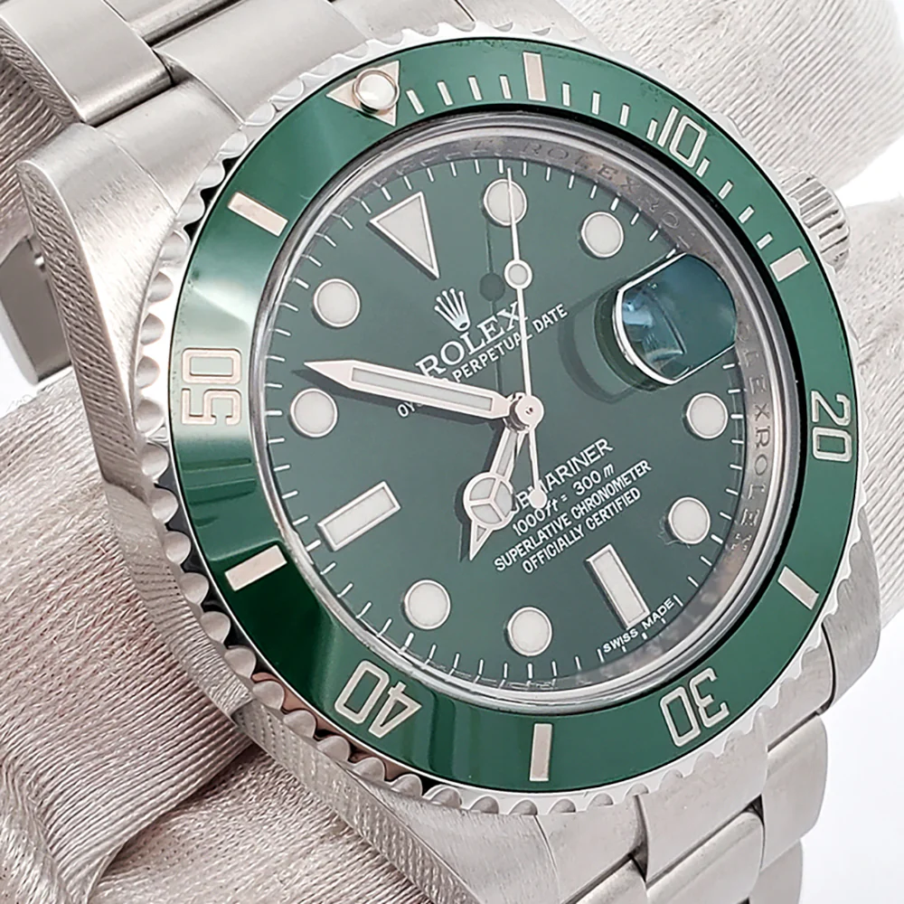 Rolex Submariner "Hulk" Green 40mm Steel Watch 116610LV Box Papers and Papers - Image 3