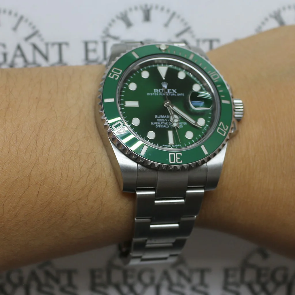 Rolex Submariner Hulk Ceramic Bezel 40mm Steel Watch 116610 - Image 3