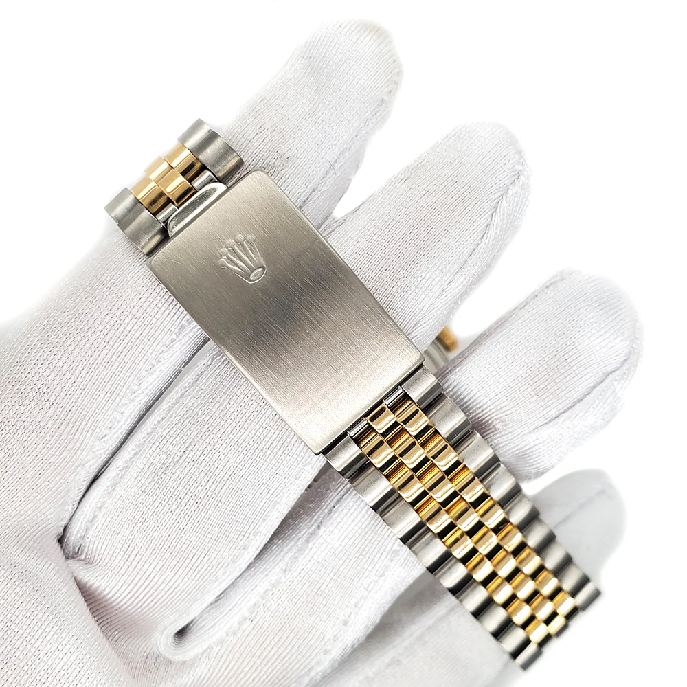 Rolex Turn-O-Graph Thunderbird Datejust 36mm 2-Tone Jubilee 16253 Watch Box Papers - Image 6