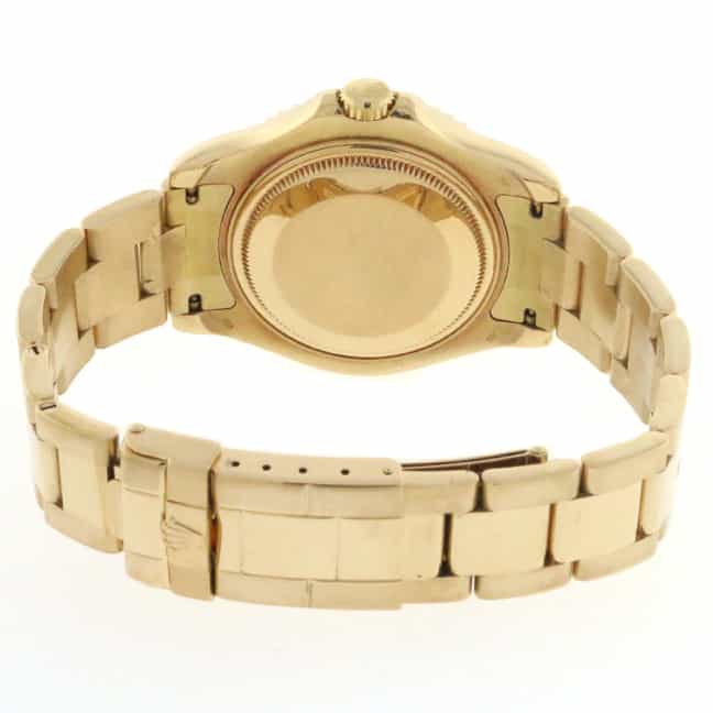 Rolex Yacht-Master 18K Yellow Gold Midsize 35MM Automatic Watch 68628 - Image 8