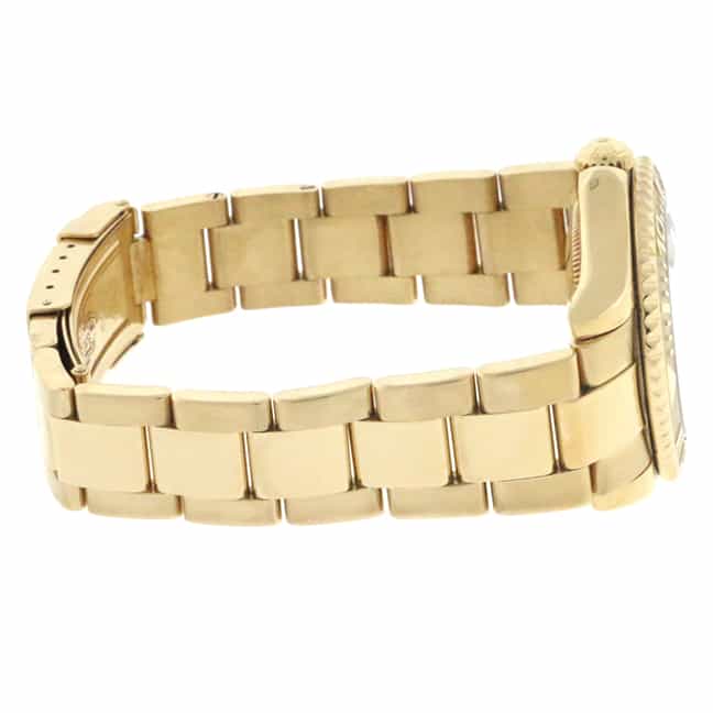 Rolex Yacht-Master 18K Yellow Gold Midsize 35MM Automatic Watch 68628 - Image 9