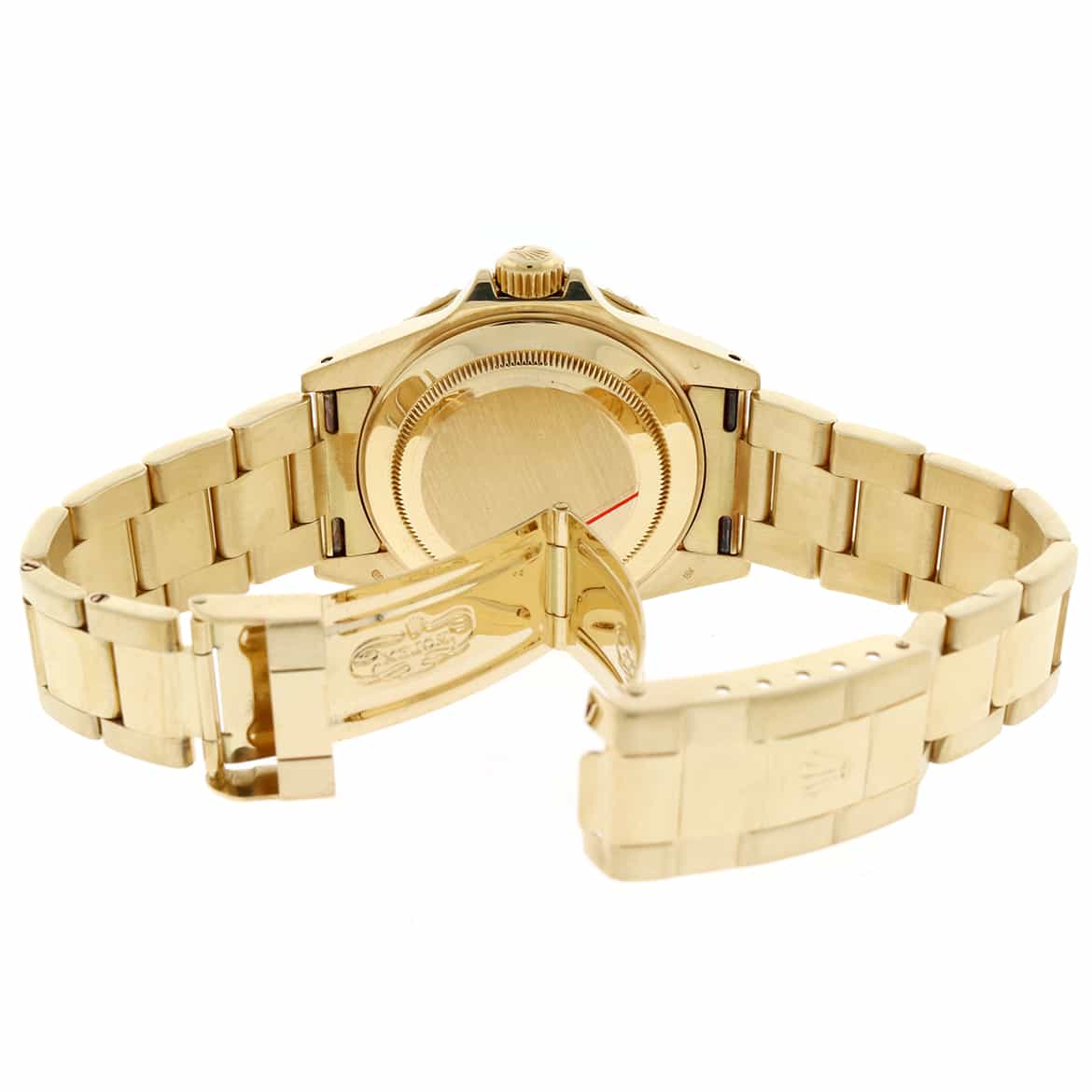 Rolex Yacht-Master Yellow Gold White Dial 40mm Watch 16628 - Image 5